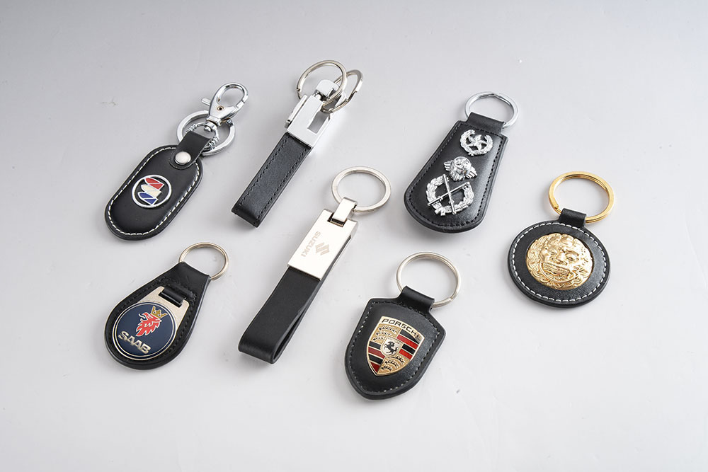 Wholesale Leather Car Keychain Detachable