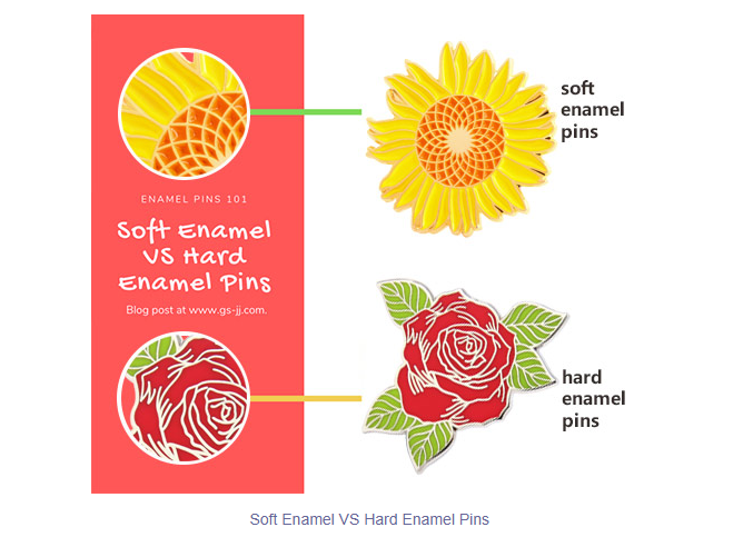 Soft VS Hard Enamel Pins,which is more durable