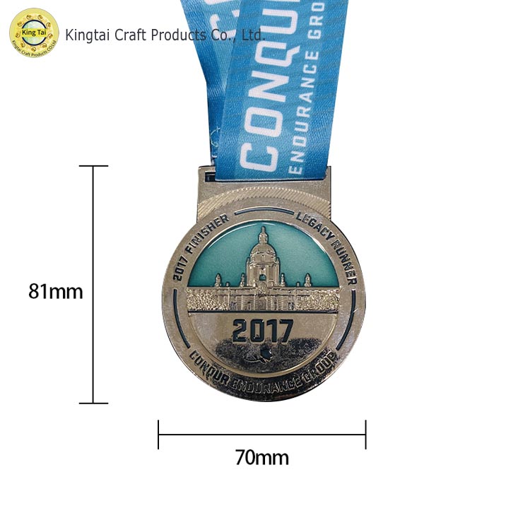 custom running medals no minimum