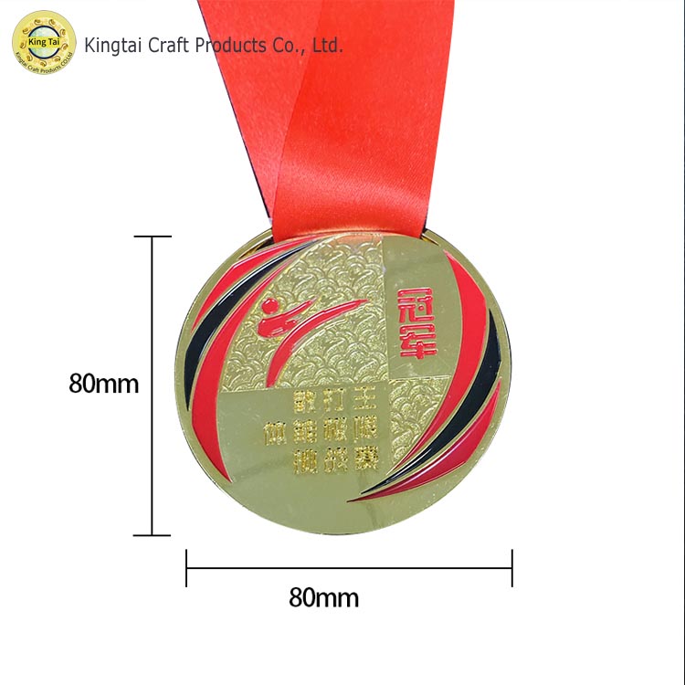 karate medals and ribbons size