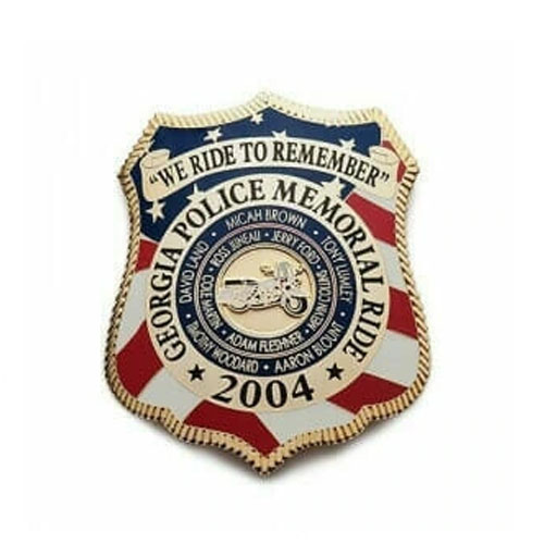 police badge pin-